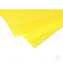 EVG9904 6x12in (15x30cm) Transparent Coloured Sheet .010in Thick Yellow (2)